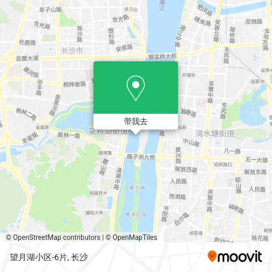 望月湖小区-6片地图