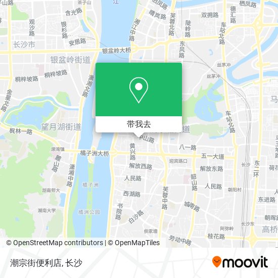 潮宗街便利店地图