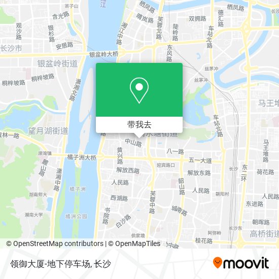 领御大厦-地下停车场地图