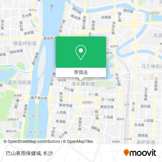 巴山夜雨保健城地图