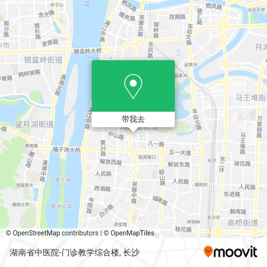湖南省中医院-门诊教学综合楼地图