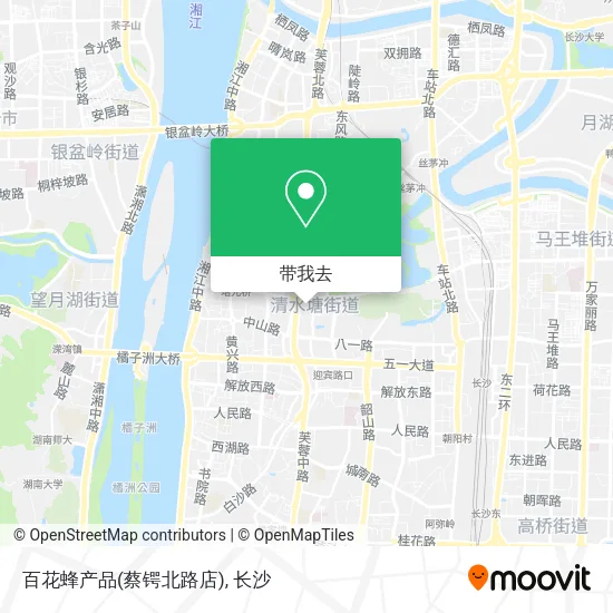 百花蜂产品(蔡锷北路店)地图