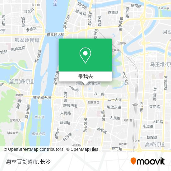 惠林百货超市地图