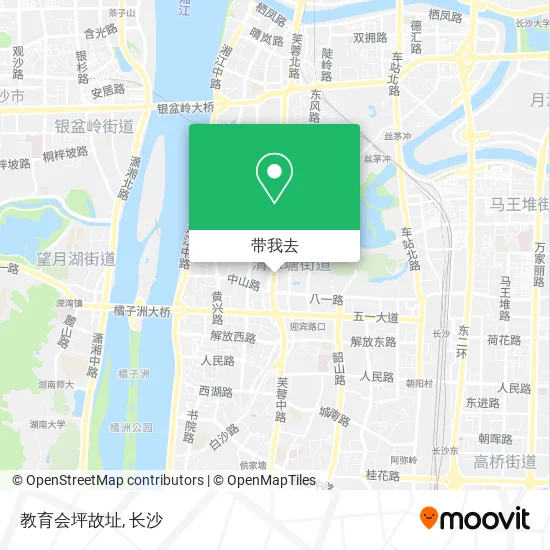 教育会坪故址地图