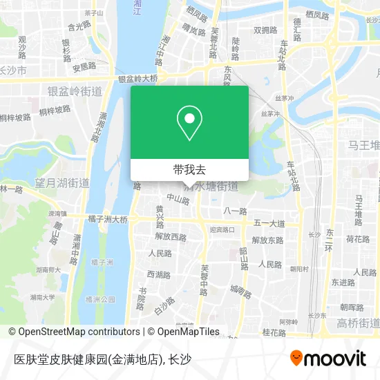 医肤堂皮肤健康园(金满地店)地图