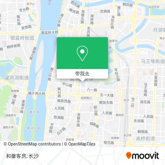 和馨客房地图