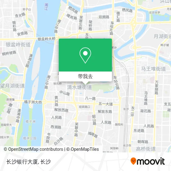 长沙银行大厦地图