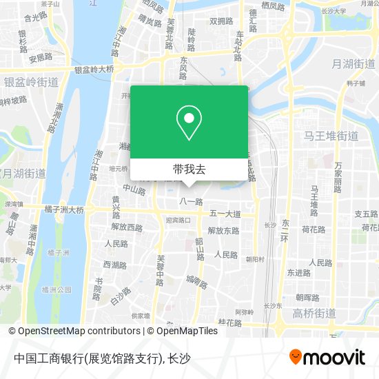 中国工商银行(展览馆路支行)地图