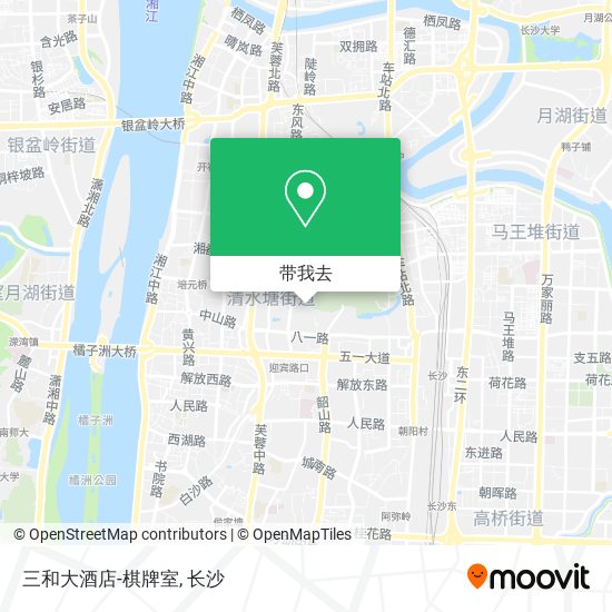 三和大酒店-棋牌室地图