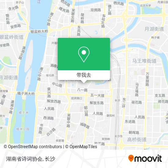 湖南省诗词协会地图