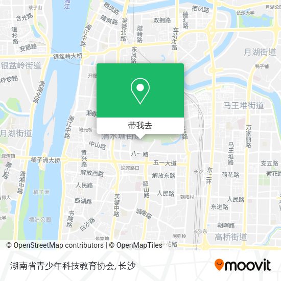 湖南省青少年科技教育协会地图