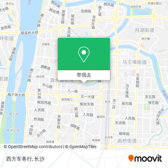 西方车务行地图