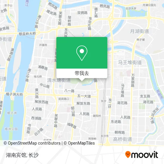湖南宾馆地图