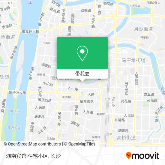 湖南宾馆-住宅小区地图