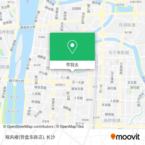 顺风楼(营盘东路店)地图
