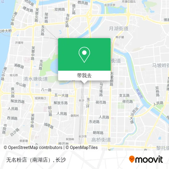 无名粉店（南湖店）地图