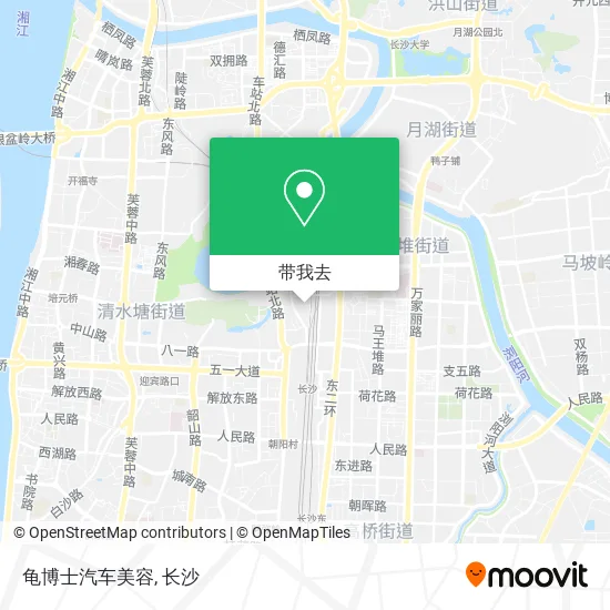 龟博士汽车美容地图