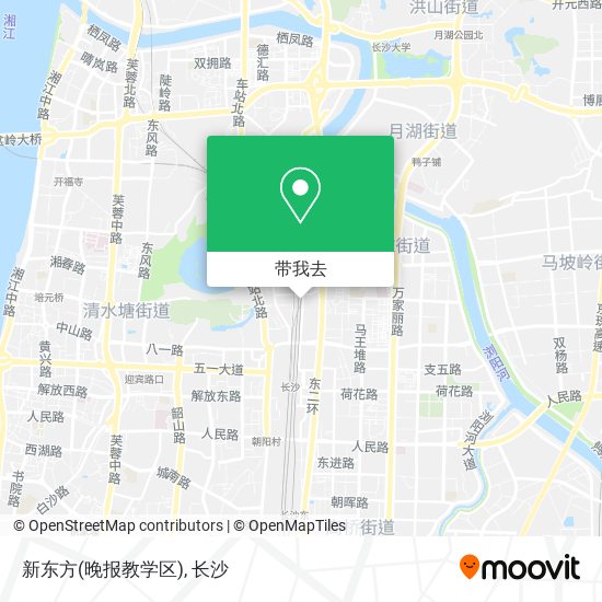 新东方(晚报教学区)地图