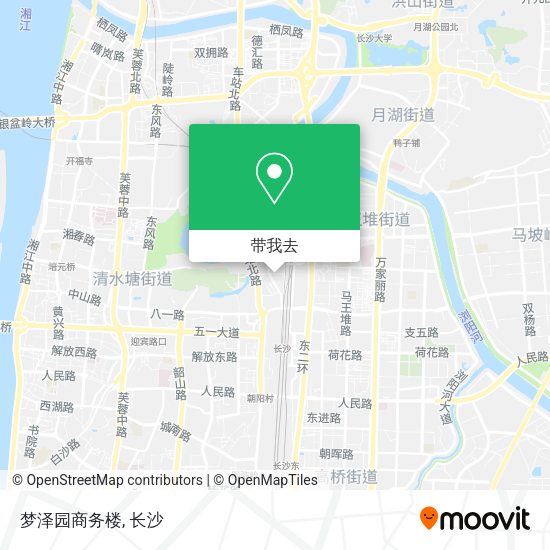 梦泽园商务楼地图