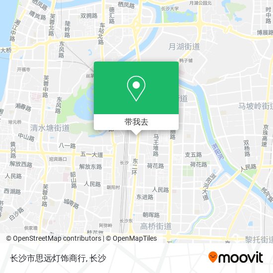 长沙市思远灯饰商行地图