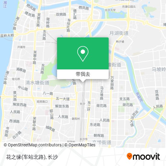 花之缘(车站北路)地图