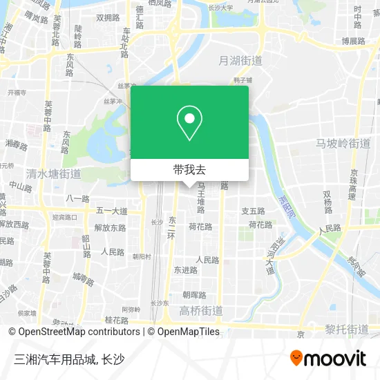 三湘汽车用品城地图