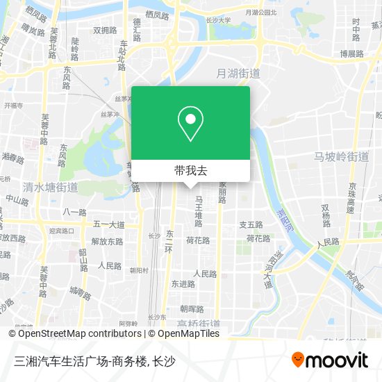 三湘汽车生活广场-商务楼地图