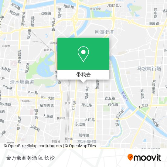 金万豪商务酒店地图