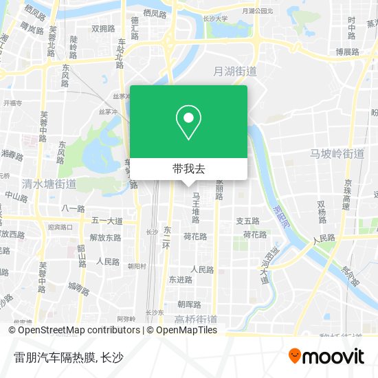 雷朋汽车隔热膜地图