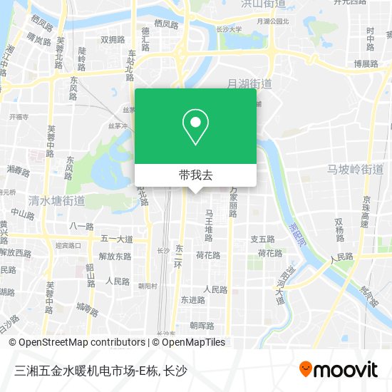 三湘五金水暖机电市场-E栋地图