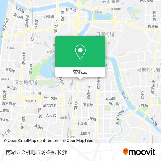 南湖五金机电市场-5栋地图