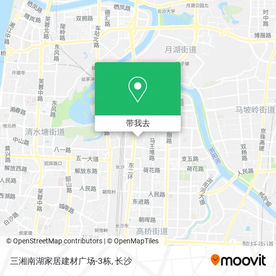 三湘南湖家居建材广场-3栋地图