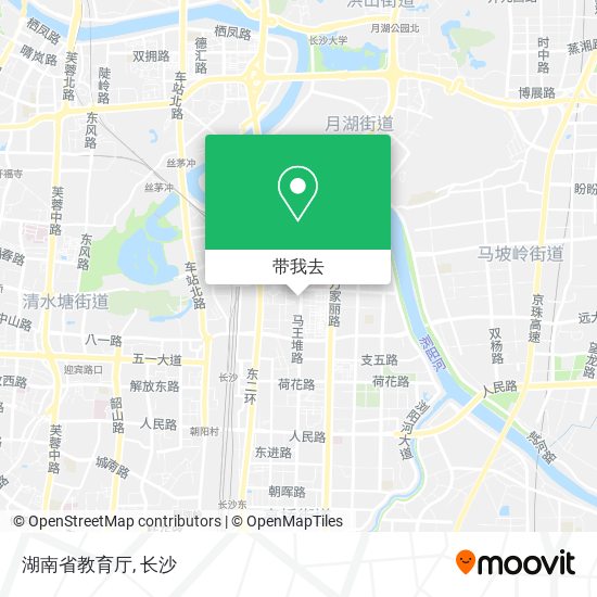湖南省教育厅地图