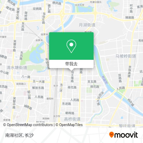 南湖社区地图