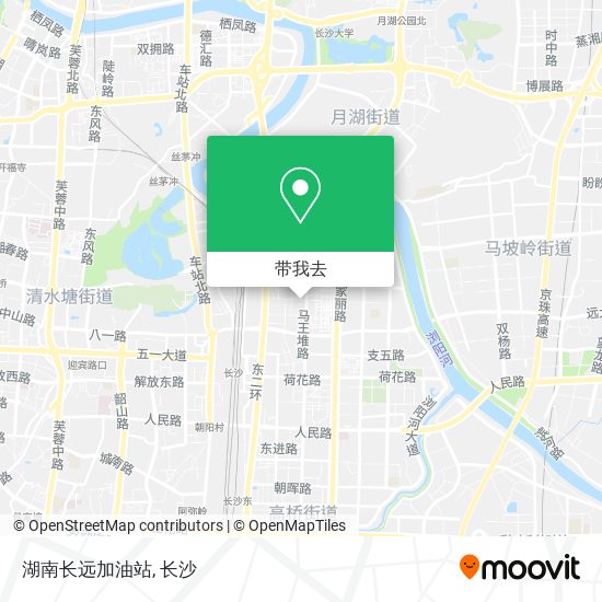 湖南长远加油站地图