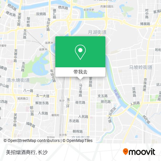 美招烟酒商行地图