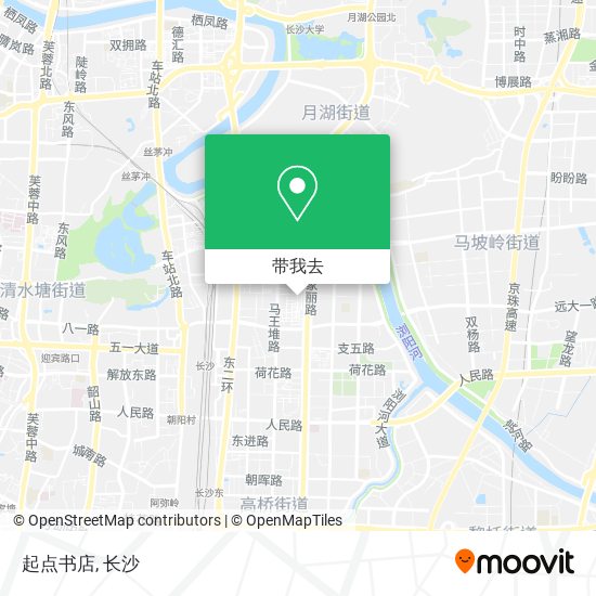 起点书店地图