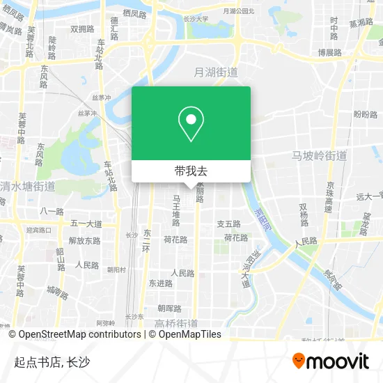 起点书店地图