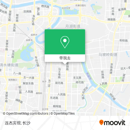 连杰宾馆地图