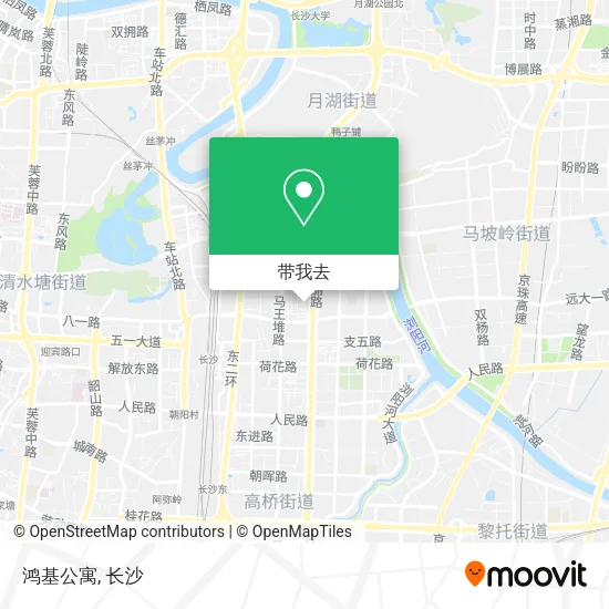 鸿基公寓地图
