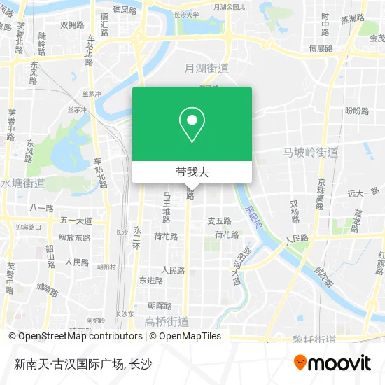 新南天·古汉国际广场地图