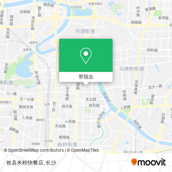 攸县米粉快餐店地图