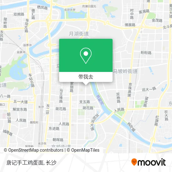 唐记手工鸡蛋面地图