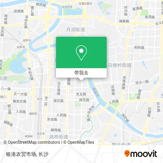 银港农贸市场地图