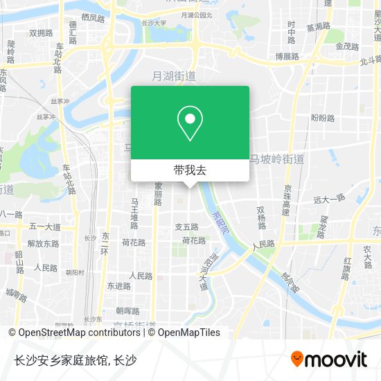 长沙安乡家庭旅馆地图