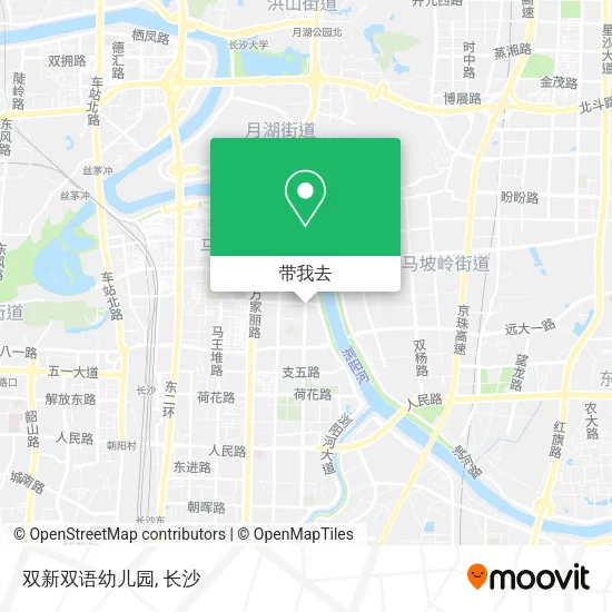 双新双语幼儿园地图