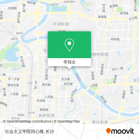 社会主义学院同心楼地图