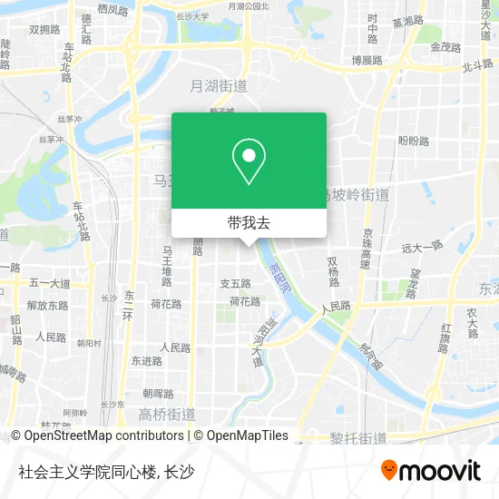 社会主义学院同心楼地图