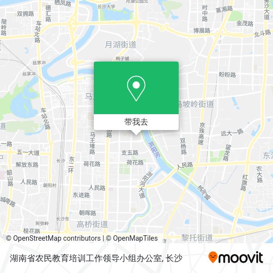 湖南省农民教育培训工作领导小组办公室地图