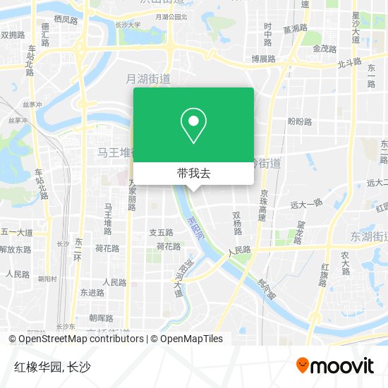 红橡华园地图